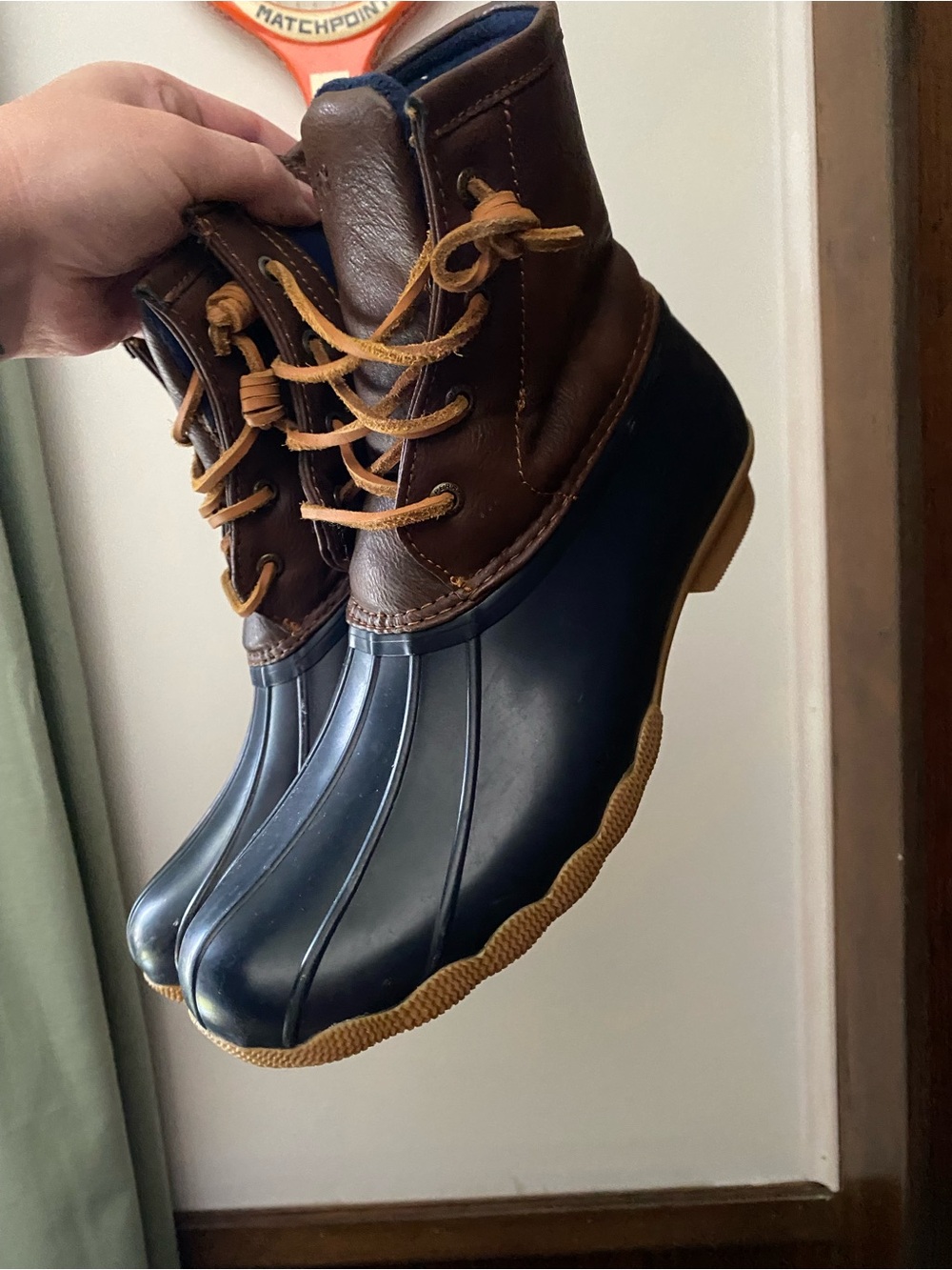 sperry duck boots